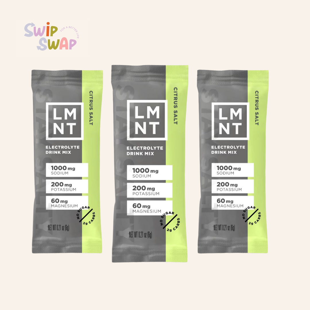 LMNT Zero-Sugar Electrolytes Citrus Salt