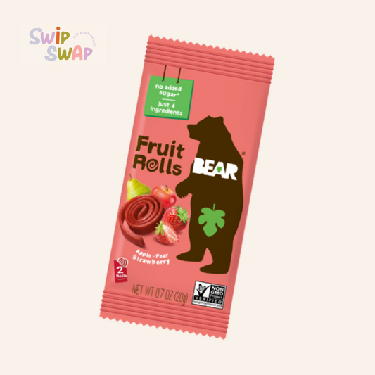 BEAR Real Fruit Rolls, Strawberry